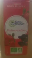 Fraises confites enrobées