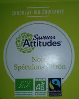 Chocolat noir spéculoos citron