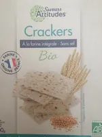 CRACKERS A LA FARINE INTEGRALE - SANS SEL