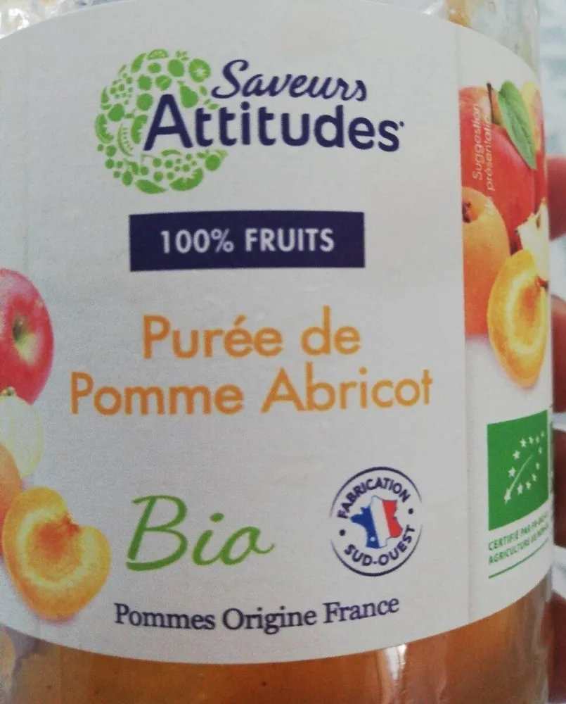 Purée de pommes abricots