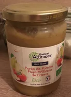 Purée de pomme poire williams de France