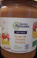 Purée de pomme banane