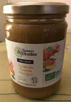 Purée de pomme-mangue