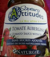 Sauce tomate aubergine Bio
