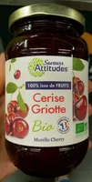 Préparation fruit cerise griotte bio