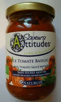 Sauce tomate basilic bio