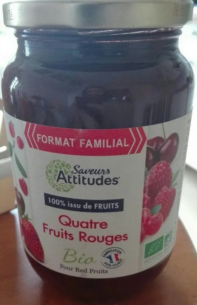 Quatre fruits rouges