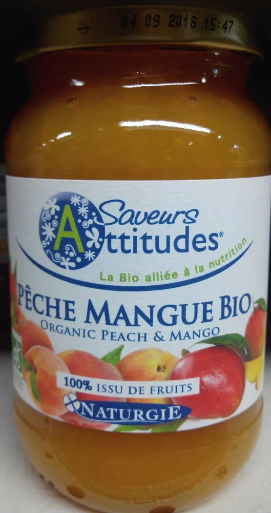 Pêche Mangue Bio