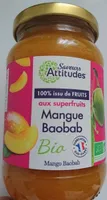 100% issu de Fruits aux superfruits Mangue Baobab
