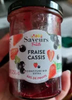 Confiture fraise cassis
