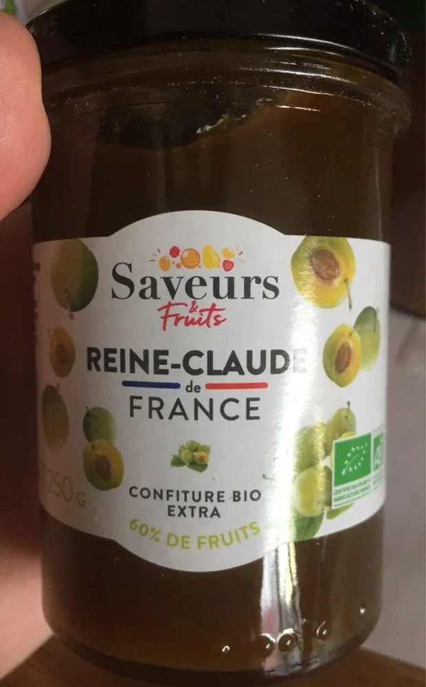 Reine claude france confiture bio extra