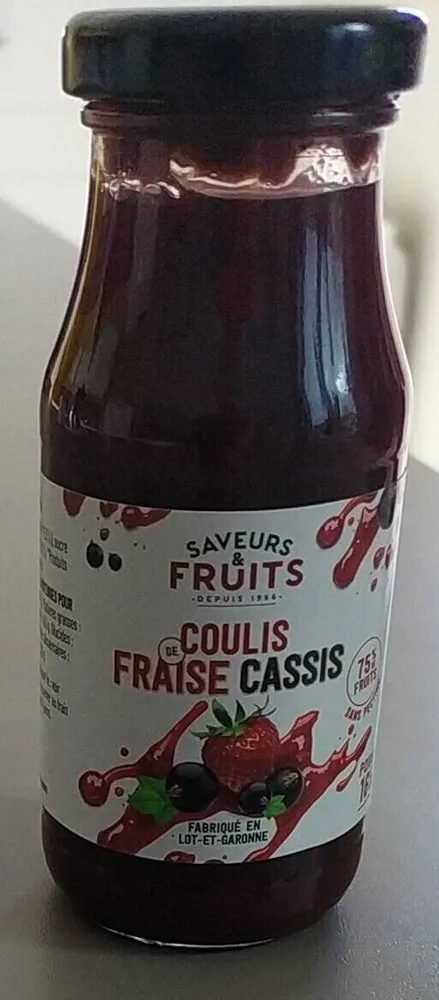 COULIS FRAISE CASSIS