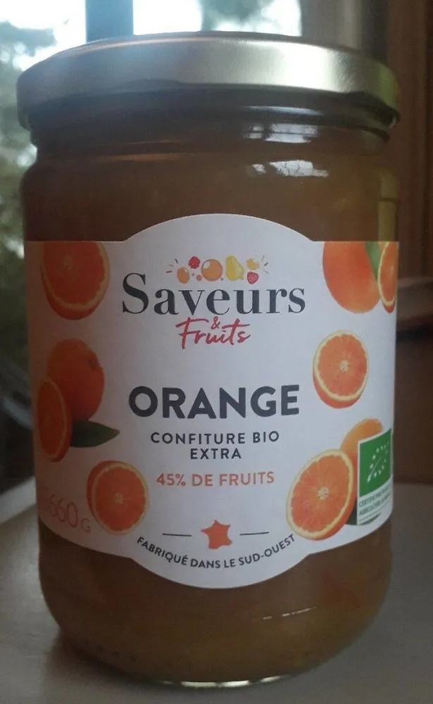 Confiture orange bio extra