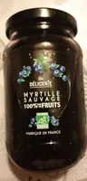 Confiture myrtille sauvage