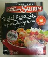 Poulet Basquaise au piment du pays basque et son riz