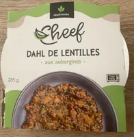 Dahl de lentilles aux aubergines