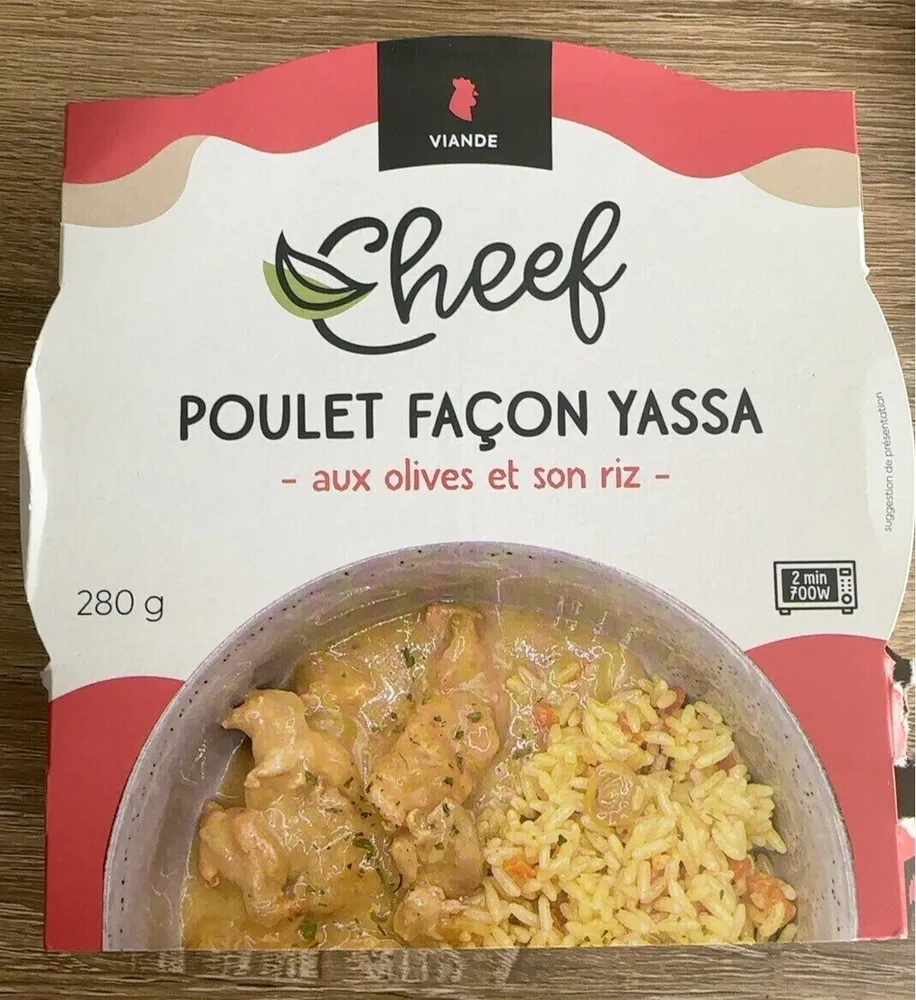 Poulet façon Yassa