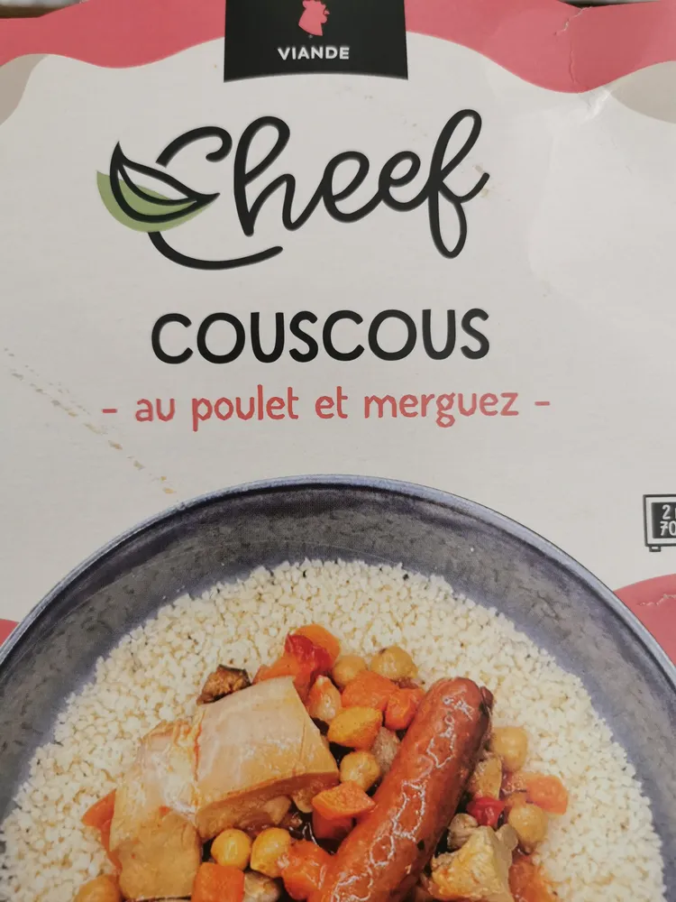 COUSCOUS - au poulet et merguez -