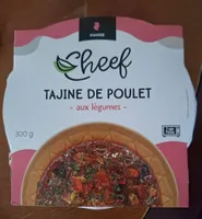 Tajine de poulet aux légumes