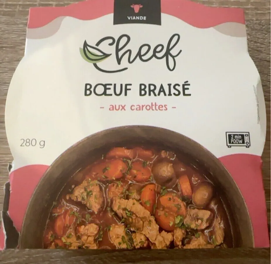 Bœuf braisé