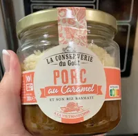 Porc au caramel et son riz basmati