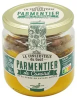 Parmentier de canard et sa purée de patate douce