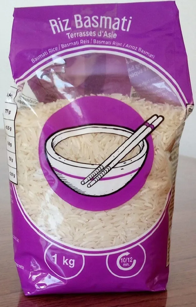 Terrasses d'asie riz basmati 1kg