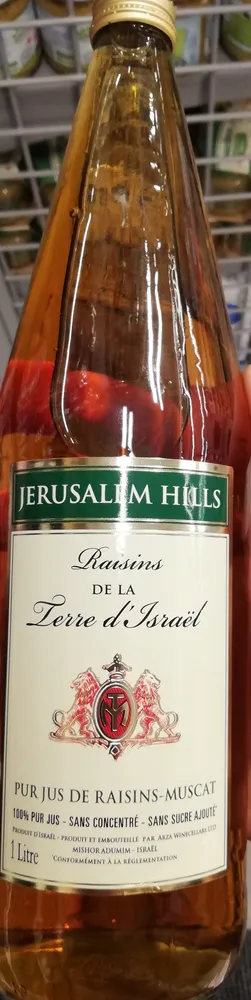 Pur jus de raisin Muscat