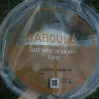 Taboulé noix de cajou et curry