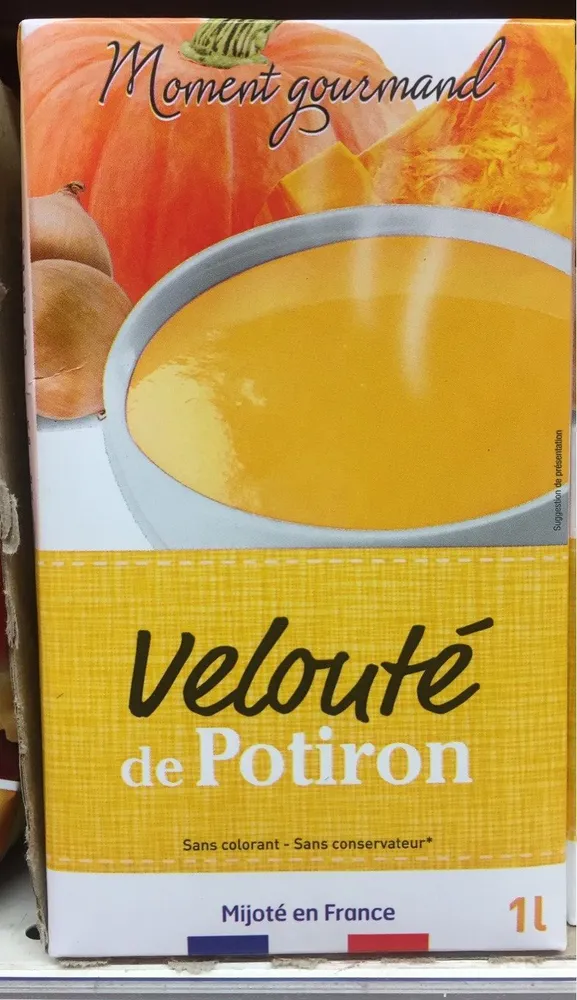 Velouté de potiron 1.38€
