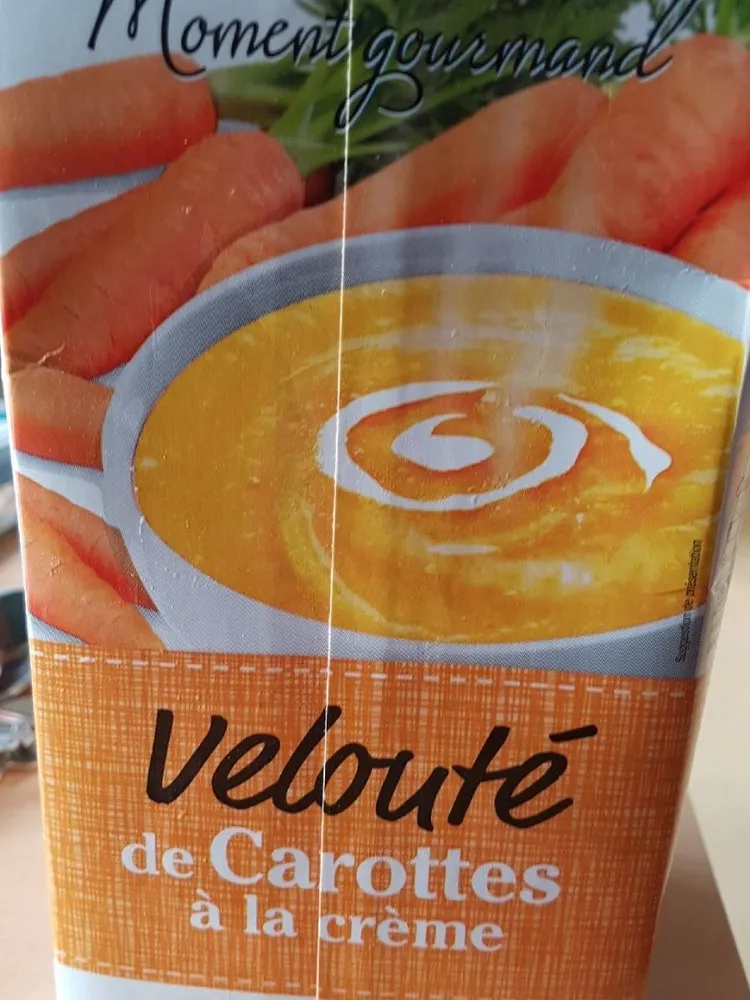 velouté de carotte à la crème