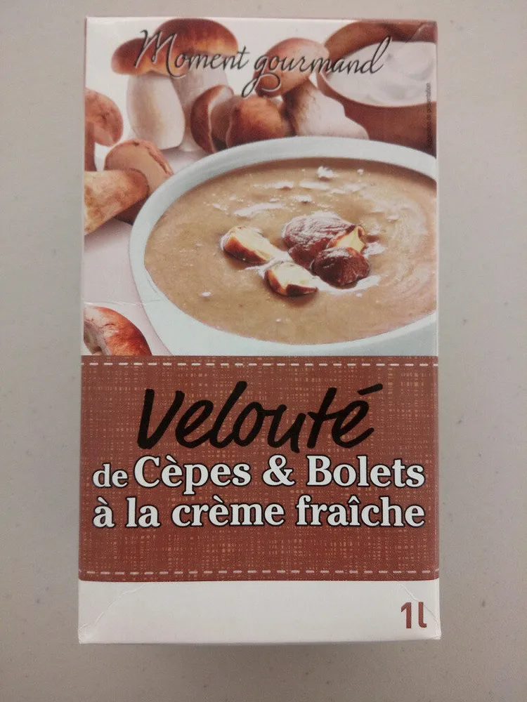 Velouté cèpes et bolets