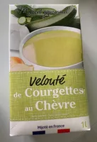 Velouté de courgettes au chèvre