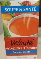 Velouté de légumes et tomates
