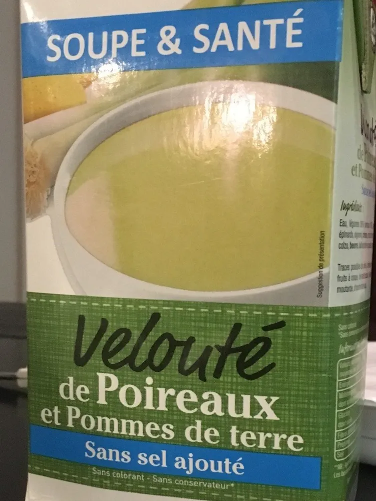 Veloute poireaux et pomme de terre