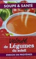 Velouté de légumes de soleil enrichi en protéines