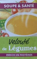 Velouté de légumes enrichi en protéines