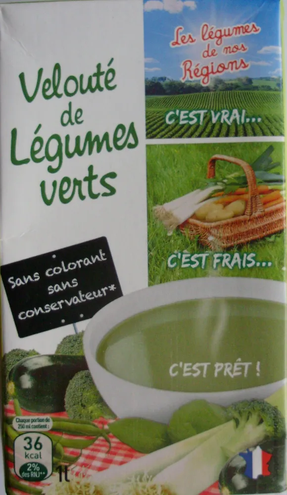 Velouté de Légumes verts