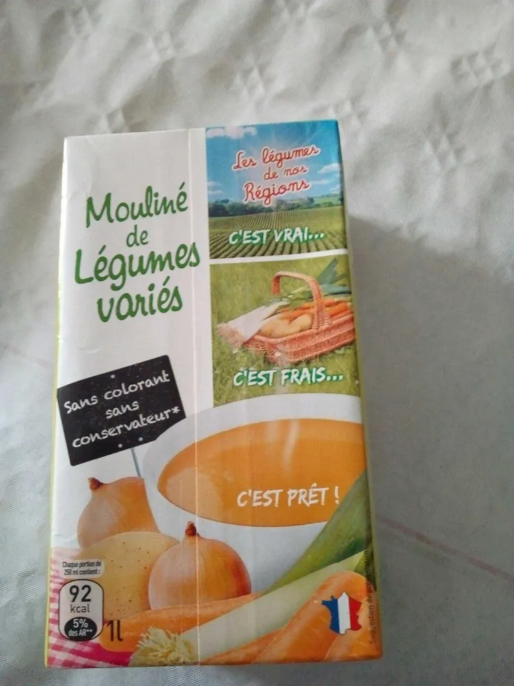 Mouliné de légumes