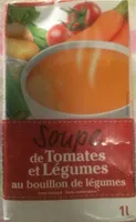 Soupe de tomates et légumes