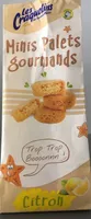 Minis palets gourmands citron