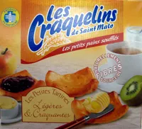 Les Petites Tartines légères et craquantes Les Craquelins de Saint Malo