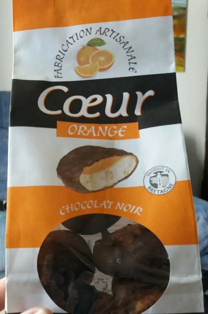 Coeur orange