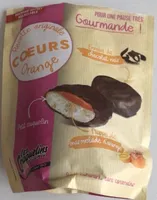Coeurs orange