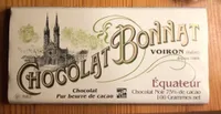 Chocolat Bonnat Equateur