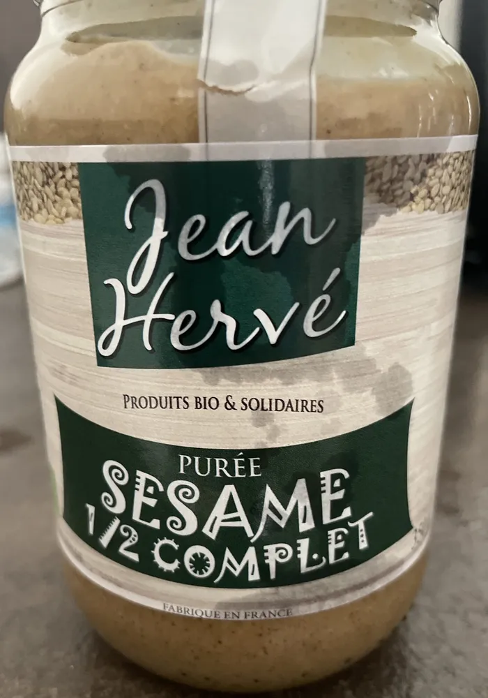 Purée Sésame 1/2 complet
