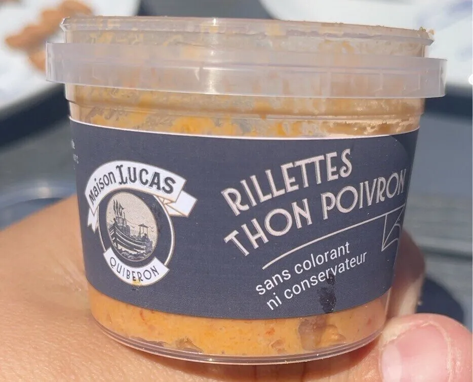 Rillette thon poivron