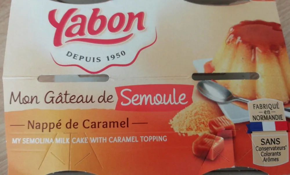 Mon gâteau de semoule