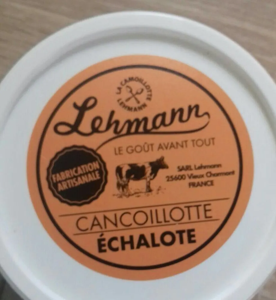 Cancoillotte échalotes