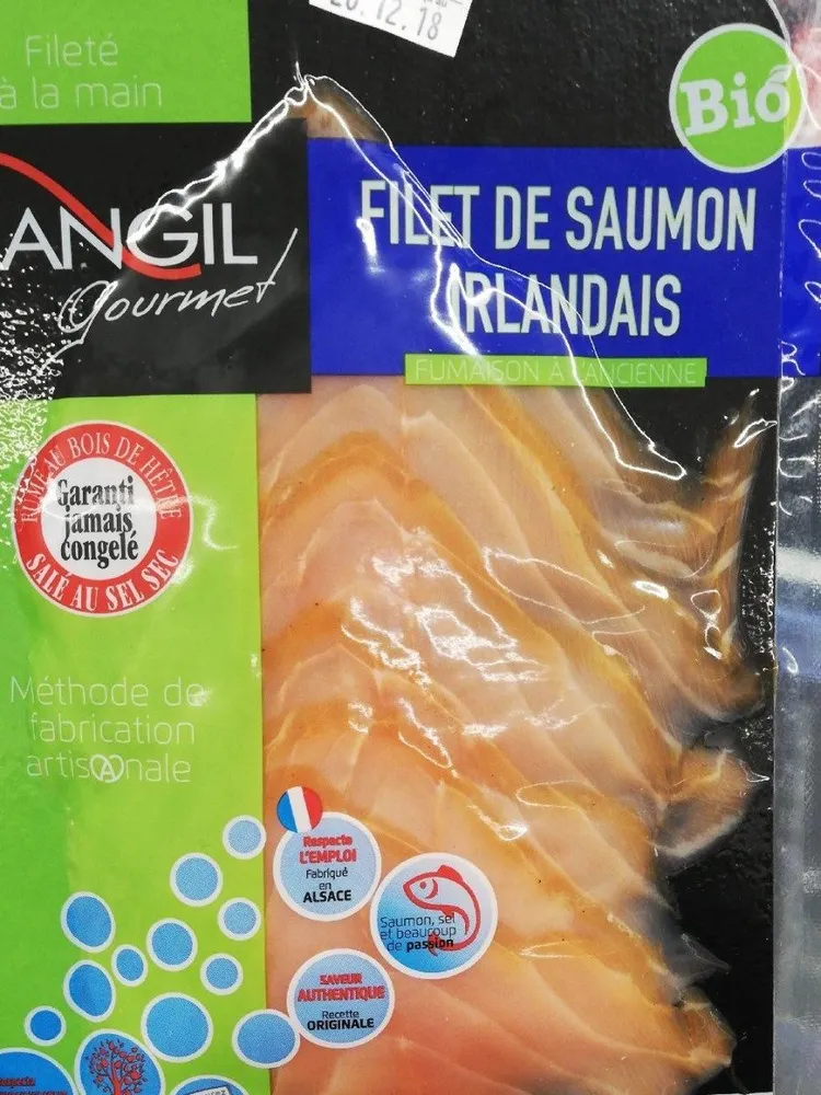 Filet de saumon irlandais bio